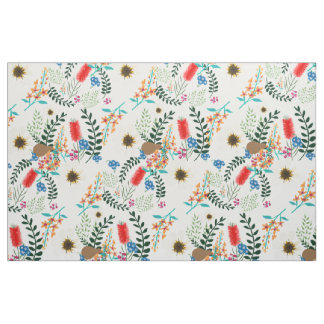 Kiwi Flora Fabric