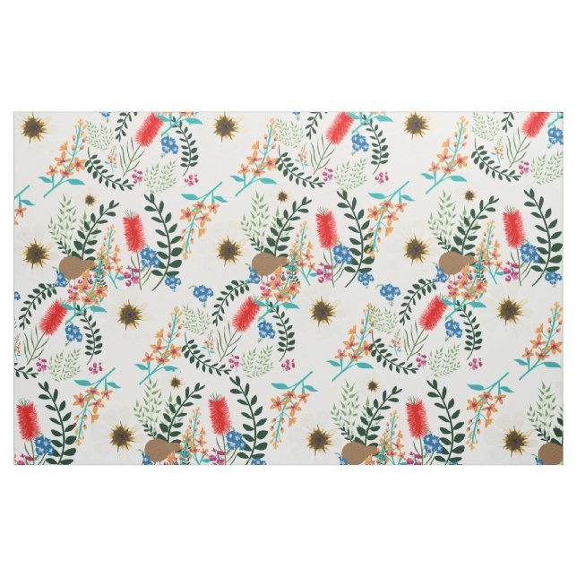 Kiwi Flora Fabric (Yard)