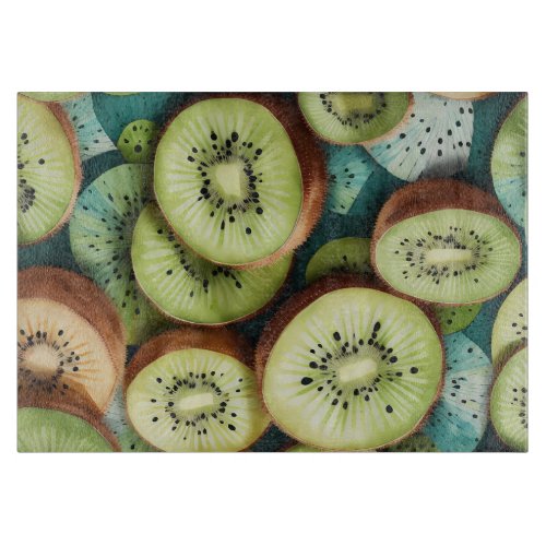 Kiwi Freshness Cutting Board