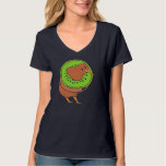 Kiwi Fruit Bird Pun Cute Kiwi Bird T-Shirt
