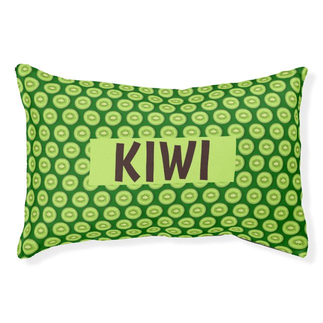 Kiwi Fruit Dog Bed (Front)