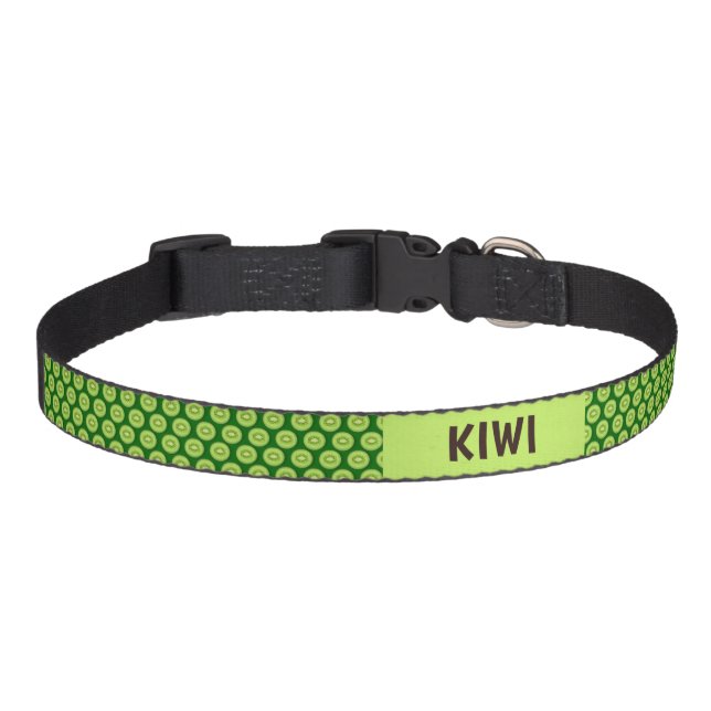 Kiwi Fruit Dog Collar (Front)