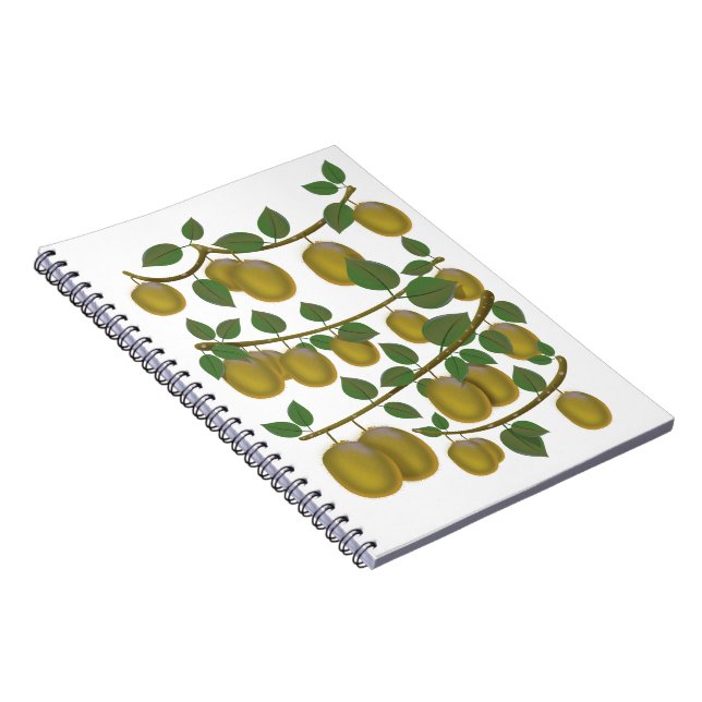 Kiwi Fruit Notebook (Right Side)