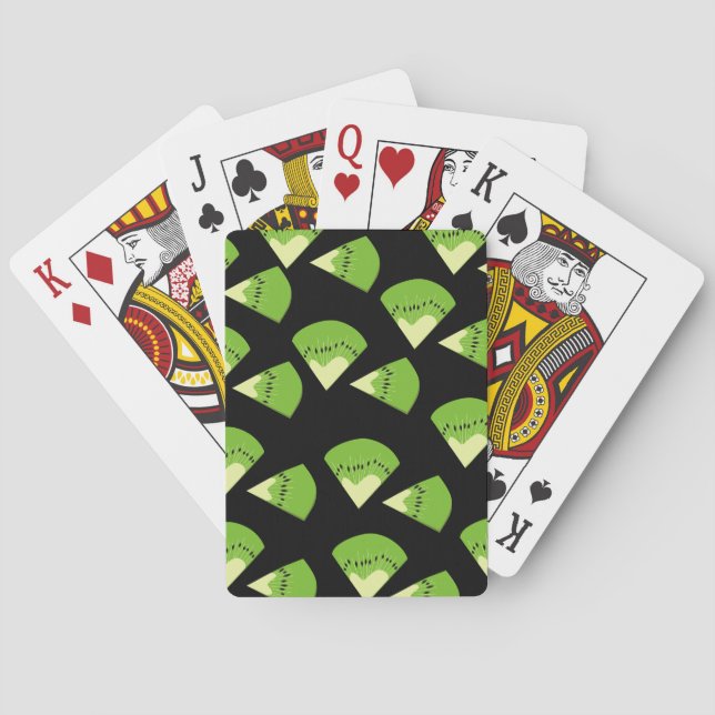 Kiwi Fruit Poker Cards (Back)