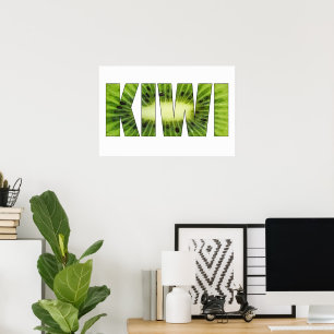 Kiwi fruit poster