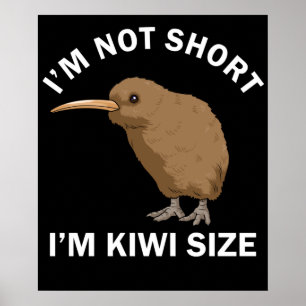Kiwi Gift Men Kiwi Bird Women New Zealand Kiwi Poster