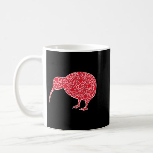 Kiwi Hearts Valentines Day Bird Animal Lover Girl Coffee Mug