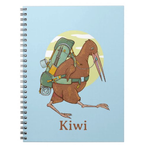 Kiwi hiking tramping notebook