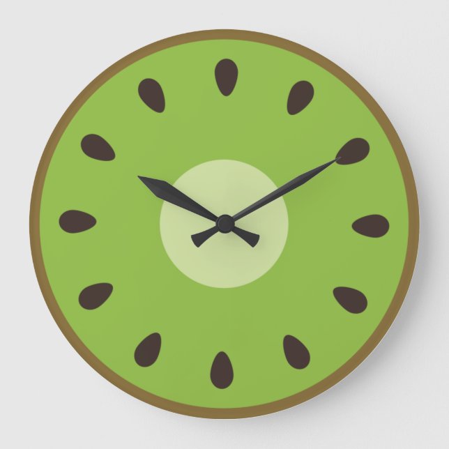 Kiwi Large Clock (Front)