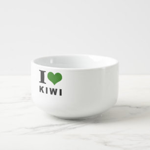 Kiwi lover soup mug