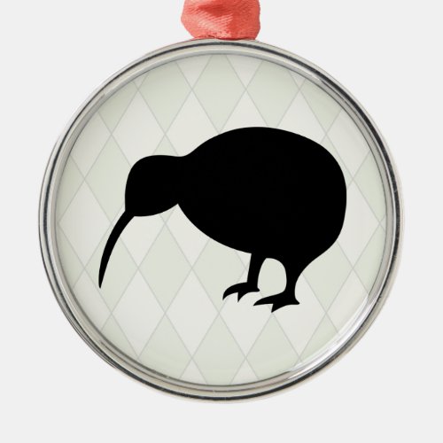 Kiwi Metal Ornament