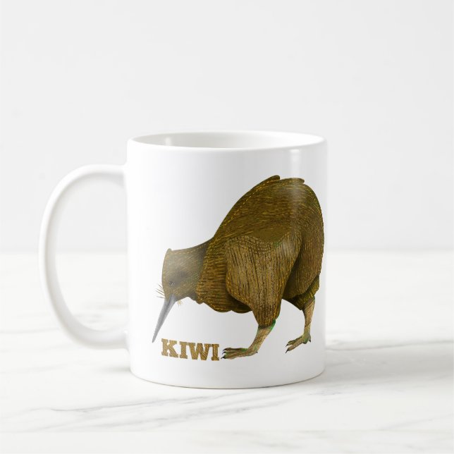 Kiwi N.Z. Bird Coffee Mug (Left)