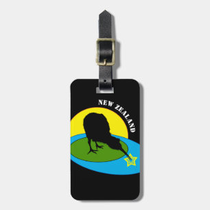 Kiwi - New Zealand Bird & Bro travel (luggage) Luggage Tag
