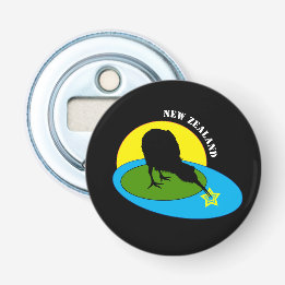 Kiwi - New Zealand Bird & Bro Travel (Party) Bottle Opener
