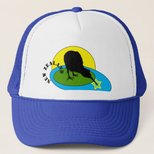 Kiwi - New Zealand Bird Fashion /Trucker Hat