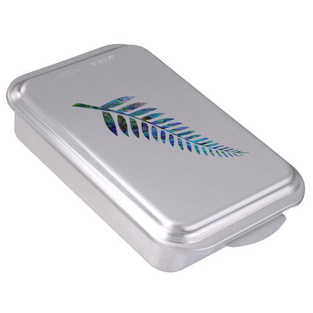 KIWI NEW ZEALAND FERN PAUA CAKE PAN (Side)
