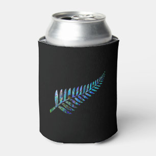 KIWI NEW ZEALAND FERN PAUA CAN COOLER