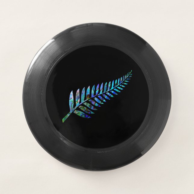 KIWI NEW ZEALAND FERN PAUA Wham-O FRISBEE (Front)