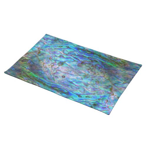 KIWI NEW ZEALAND PAUA CLOTH PLACEMAT