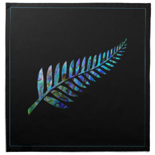 KIWI NEW ZEALAND PAUA FERN NAPKIN