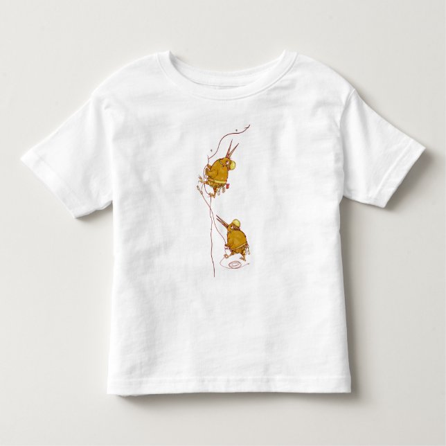 Kiwi NZ BIRDS ROCK CLIMBING Toddler T-shirt (Front)