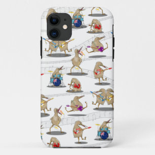 Kiwi NZ MUSIC PATTERN iPhone 11 Case