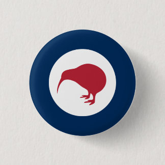 Kiwi NZ Roundel Badge Button