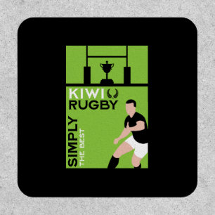 Kiwi NZ Rugby Players Art Patch