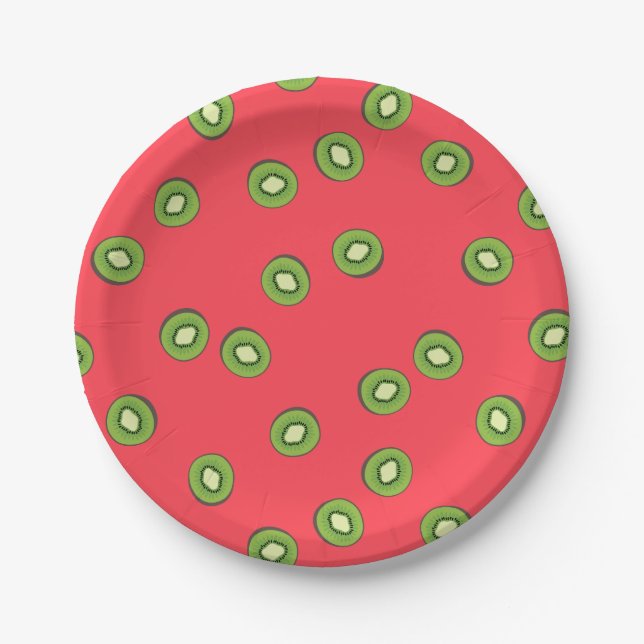 Kiwi Paper Plates (Front)