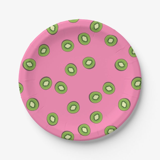 Kiwi Paper Plates (Front)