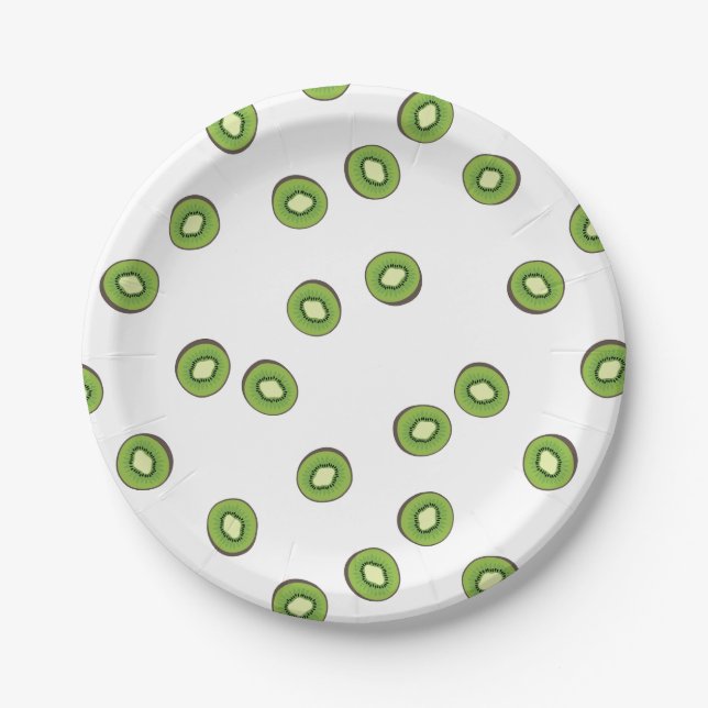 Kiwi Paper Plates (Front)