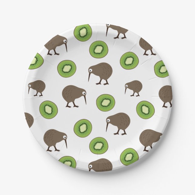 Kiwi Paper Plates (Front)