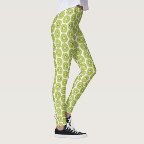 Kiwi Pattern Leggings