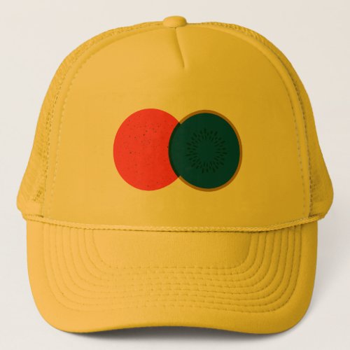 Kiwi Peaces  Trucker Hat