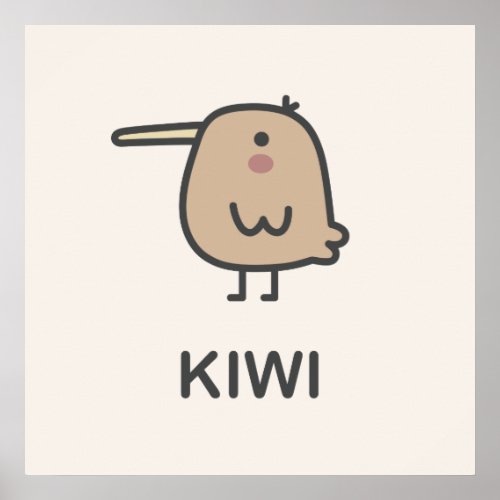 Kiwi Poster