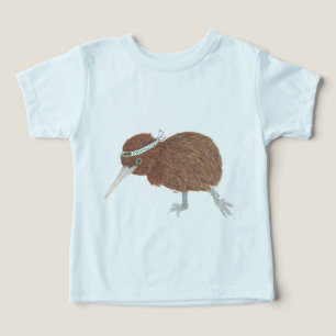 KIWI PRACTICING KARATE TODDLER T-SHIRT