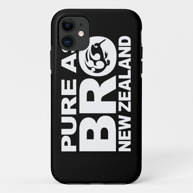 Kiwi, Pure New Zealand Case-Mate iPhone Case (Back)