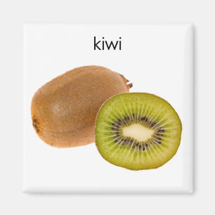 Kiwi Refrigerator Magnet