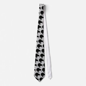 Kiwi Silhouette Neck Tie