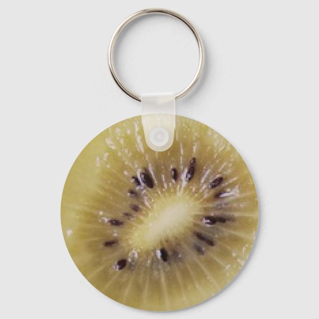 Kiwi slice keychain (Front)