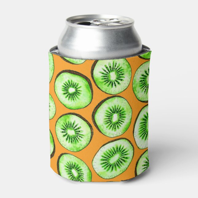 Kiwi slices can cooler (Can Front)