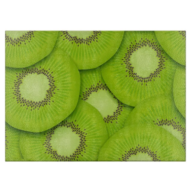 Kiwi Slices Cutting Board (Front)