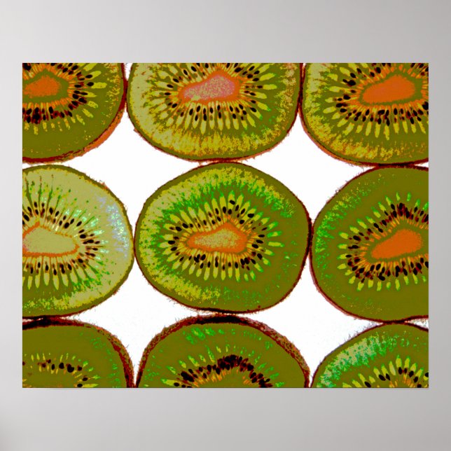 Kiwi slices poster (Front)