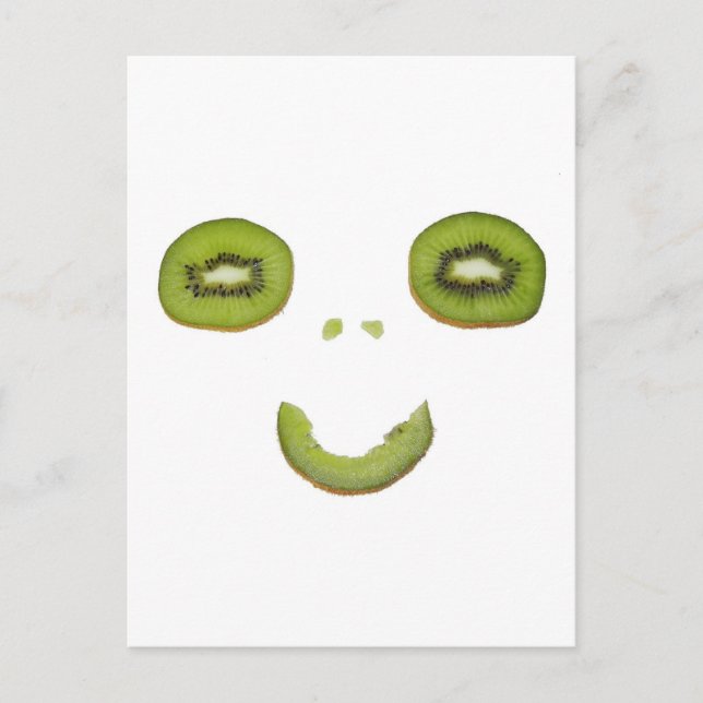 Kiwi - Smile - Postkarte Postcard (Front)