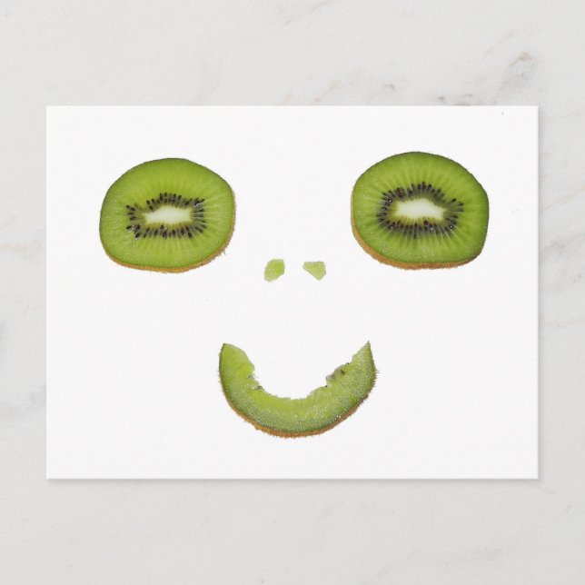 Kiwi - Smile - Postkarte Postcard (Front)