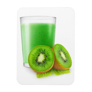 Kiwi smoothie magnet