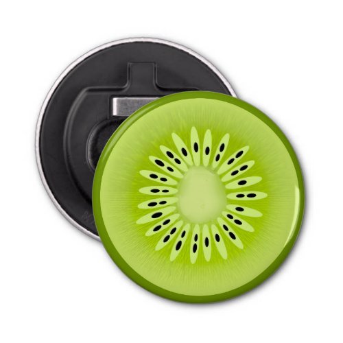 Kiwi Stylized Fruit Slice Bottle Opener