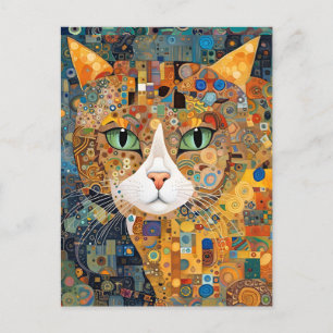 Kiwi the Cat Postcard