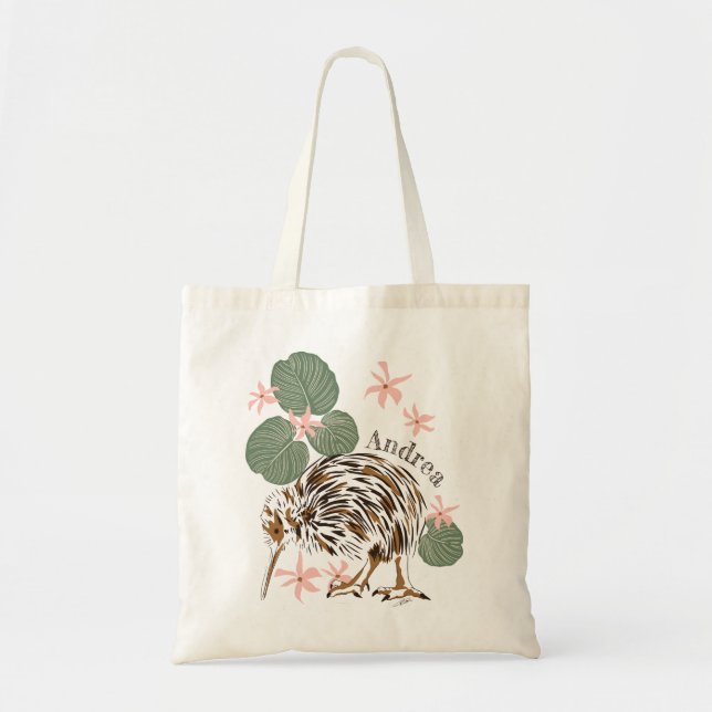 Kiwi Vogel New Zealand bag ・ Tote Bag (Front)