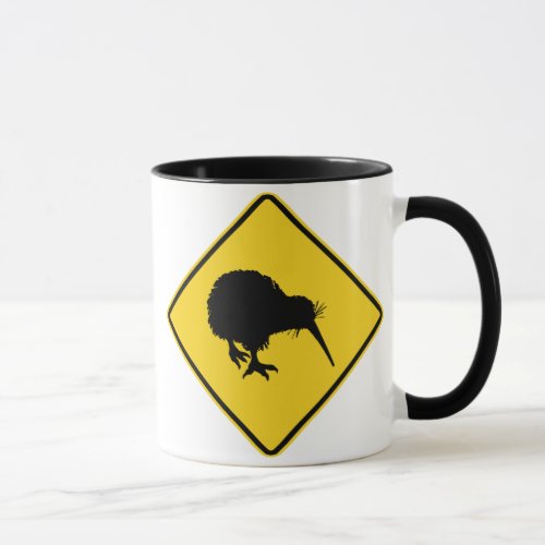 Kiwi Warning Mug